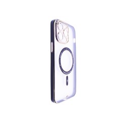 Capa Magnética com Lente de Câmara Série Q para Apple iPhone 14 Pro Max Preto Capa Magnética com Lente de Câmara Série Q para Apple iPhone 14 Pro Max Preto